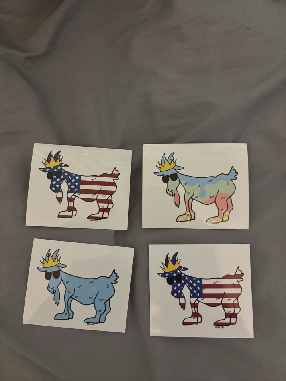 Goat USA Sticker Pack — bundle of 4
